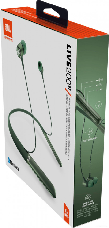 Наушники JBL LIVE 200BT (зеленый) Наушники JBL LIVE 200BT (зеленый)