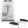 Тостер Delonghi Argento Flora CT021.W1 Тостер Delonghi Argento Flora CT021.W1