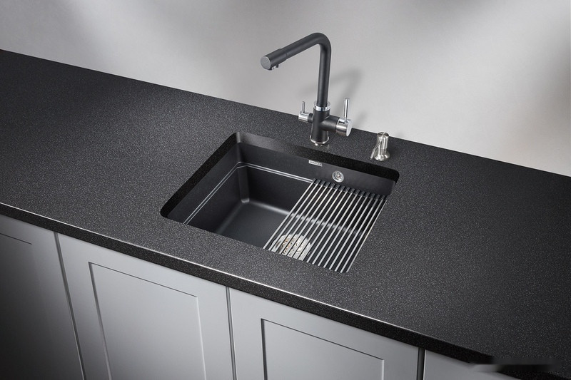 Кухонная мойка Granula KS-5501 (шварц) Кухонная мойка Granula KS-5501 (шварц)