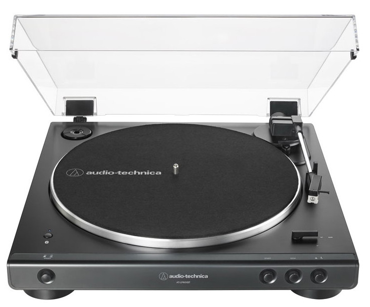 Виниловый проигрыватель Audio-Technica AT-LP60XBTBK