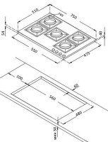 Варочная панель Korting HG 797 CTX