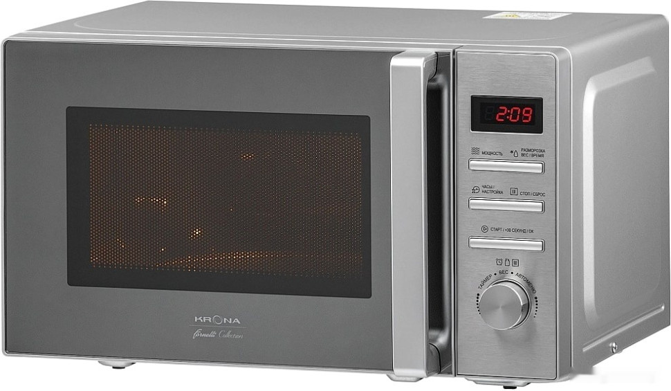 Микроволновая печь Krona Quantum 44 MR/IX Микроволновая печь Krona Quantum 44 MR/IX