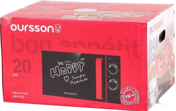 Микроволновая печь Oursson MM2005/RD Микроволновая печь Oursson MM2005/RD