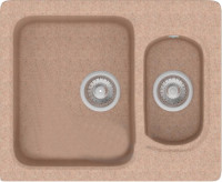 Кухонная мойка Polygran F-09 (песочный)