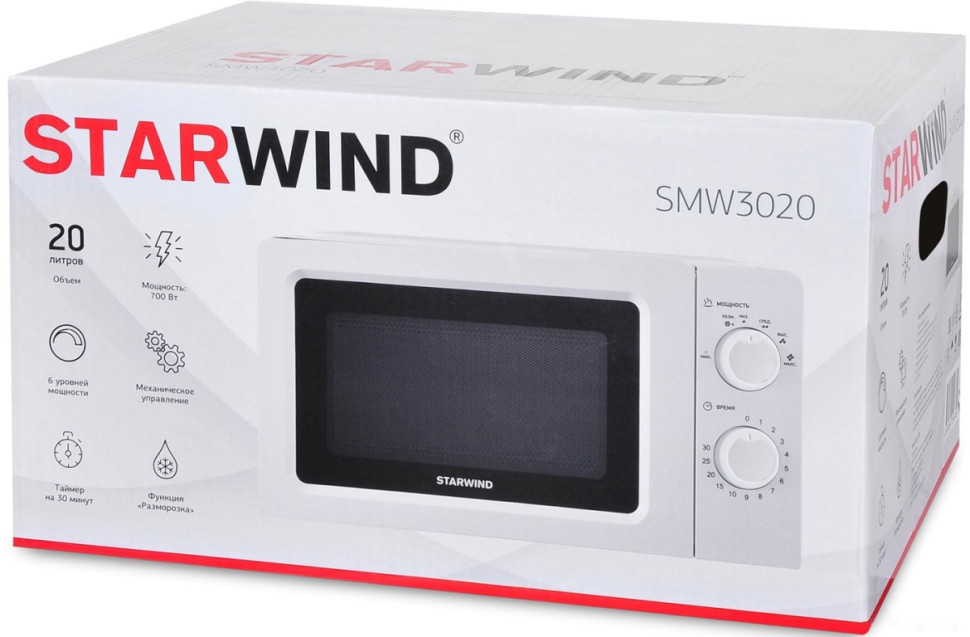 Микроволновая печь StarWind SMW3020 Микроволновая печь StarWind SMW3020