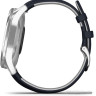 Гибридные умные часы Garmin Vivomove Luxe (серебристый/темно-синий)
