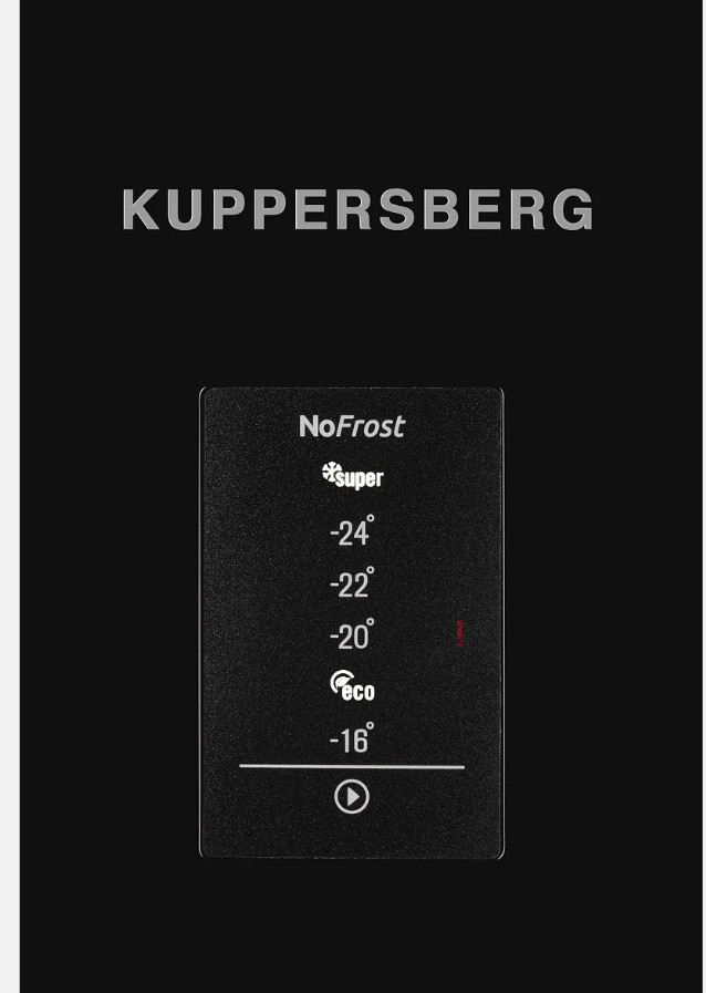 Морозильник Kuppersberg NFS 186 BK Морозильник Kuppersberg NFS 186 BK