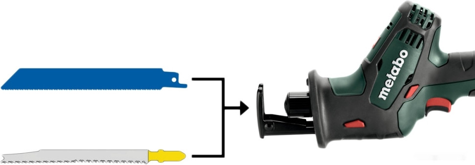 Сабельная пила Metabo SSE 18 LTX Compact (без АКБ)