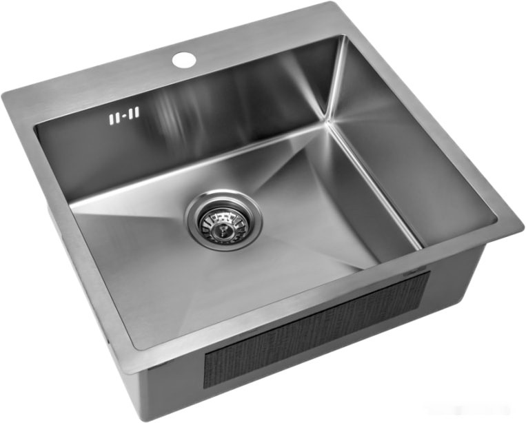 Кухонная мойка Zorg ZRN 5055 Titanium Кухонная мойка Zorg ZRN 5055 Titanium