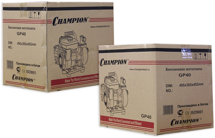 Мотопомпа Champion GP40 Мотопомпа Champion GP40