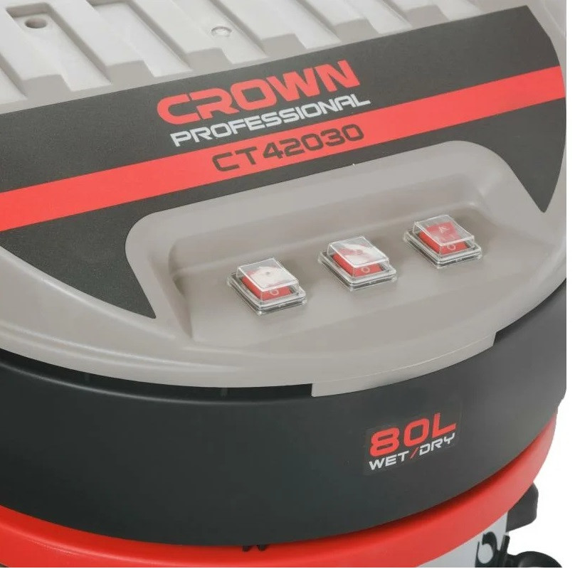Промышленный пылесос Crown CT42030 Промышленный пылесос Crown CT42030