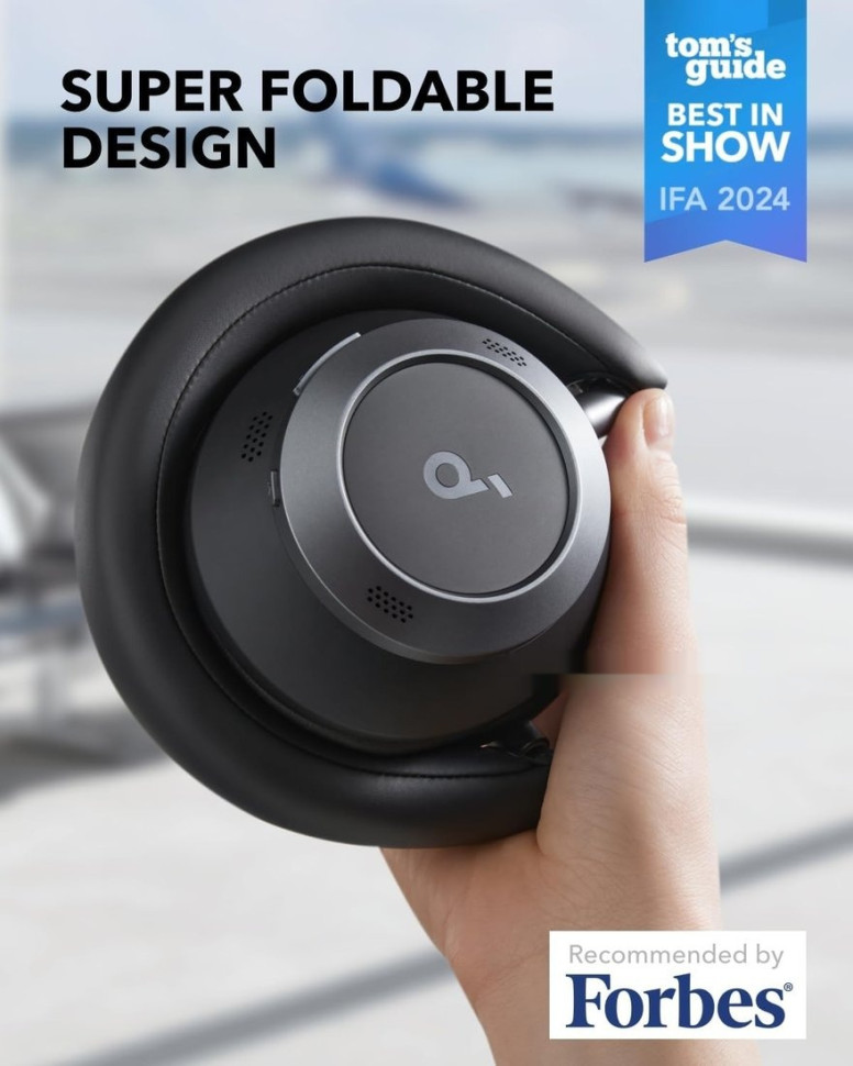 Наушники Anker Soundcore Space One Pro (черный)