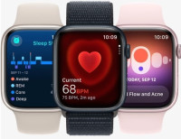 Умные часы Apple Watch Series 9 41 мм (темная ночь, браслет 7)