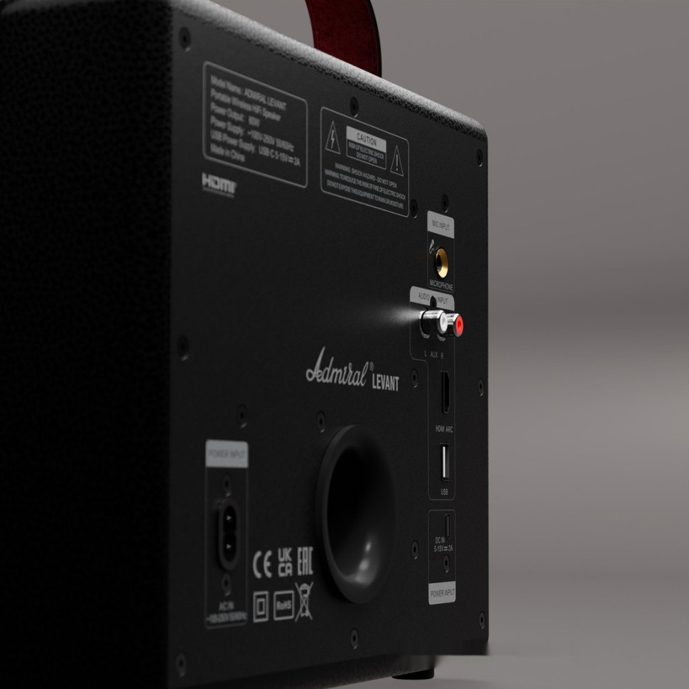 Портативная акустика Admiral Audio Levant (черный)
