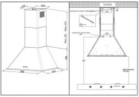 Вытяжка Korting KHC 6648 RGB