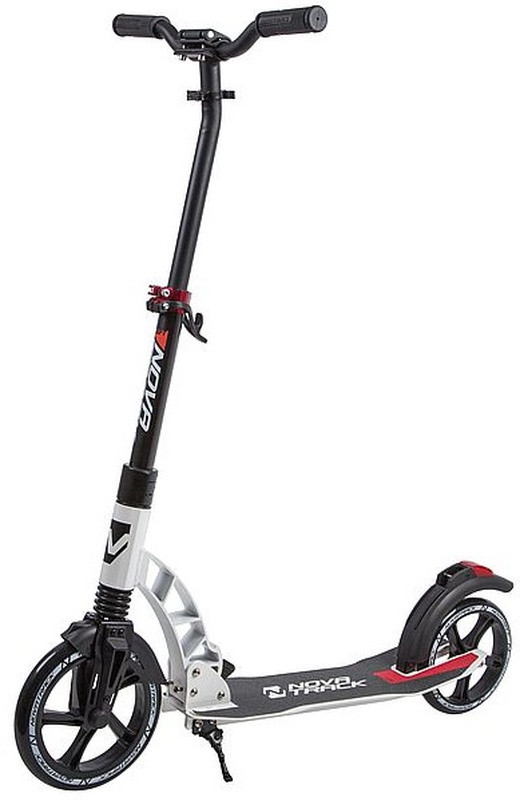 Самокат Novatrack Deft 23 (черный/белый, 2019)