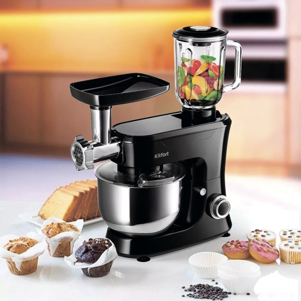 Кухонный комбайн Kitfort KT-3061 Кухонный комбайн Kitfort KT-3061