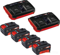 Газонокосилка Einhell GE-CM 36/47 S HW Li (с 4-мя АКБ)