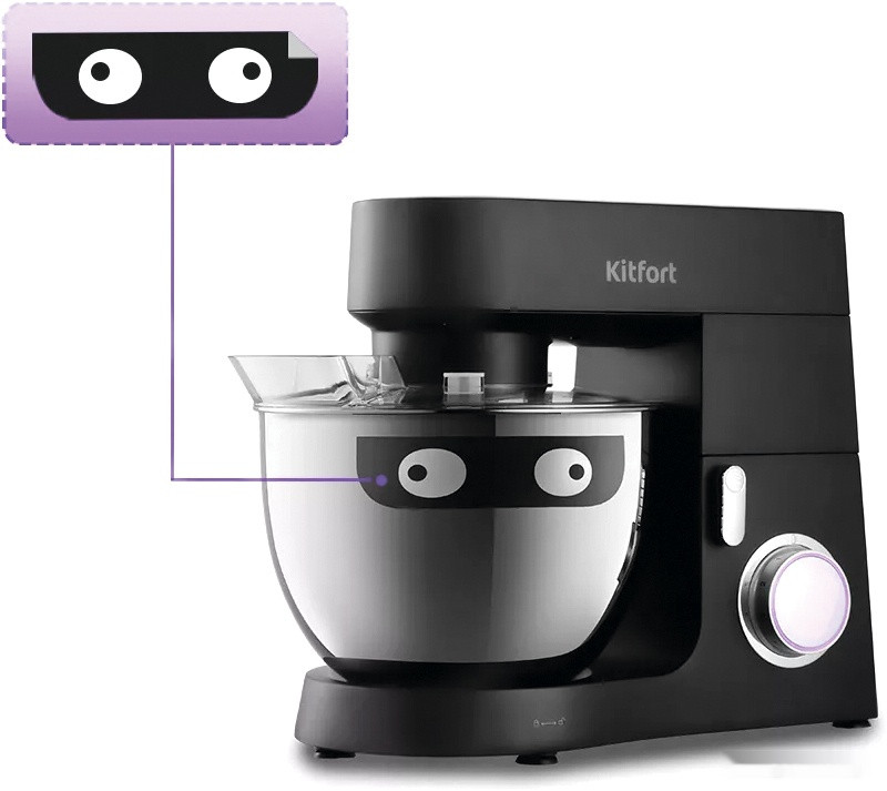 Кухонный комбайн Kitfort KT-3077 Кухонный комбайн Kitfort KT-3077