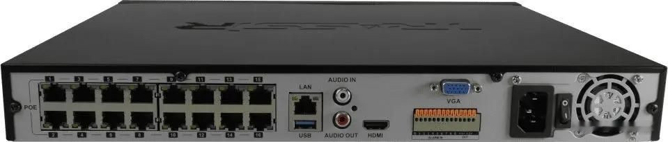 Видеорегистратор наблюдения Trassir MiniNVR 2216R-16P Видеорегистратор наблюдения Trassir MiniNVR 2216R-16P