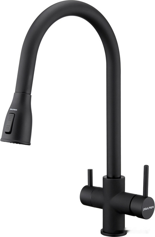 Смеситель Paulmark Lange La214212-401 (антрацит)