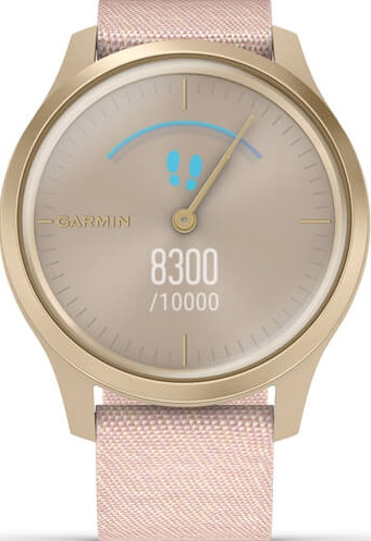 Гибридные умные часы Garmin Vivomove Style (золотистый/розовый)