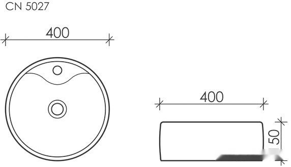 Умывальник Ceramica Nova Element CN5027 Умывальник Ceramica Nova Element CN5027