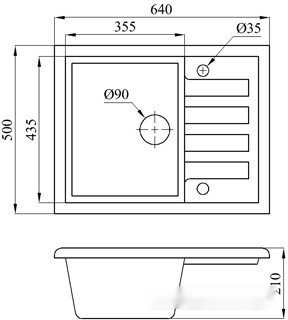 Кухонная мойка БелЭворс Vega L + смеситель W4998-4 + дозатор L405-1 (черный/сатин) Кухонная мойка БелЭворс Vega L + смеситель W4998-4 + дозатор L405-1 (черный/сатин)