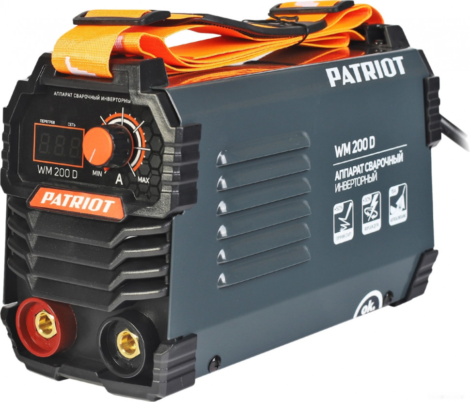 Сварочный инвертор Patriot WM 200D Сварочный инвертор Patriot WM 200D