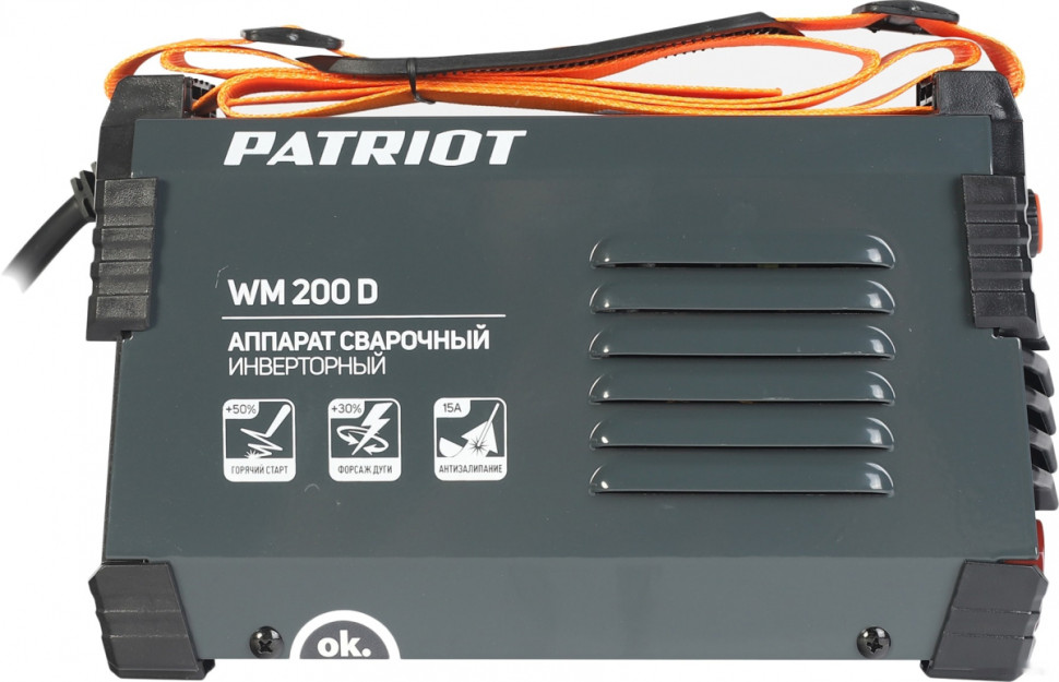 Сварочный инвертор Patriot WM 200D Сварочный инвертор Patriot WM 200D