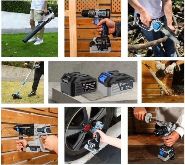 Ударная дрель-шуруповерт Deko DKCID20 PRO 063-4457 (без АКБ)