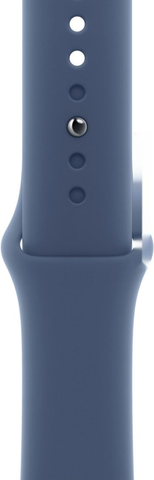 Умные часы Apple Watch Series 10 42 мм (алюминиевый корпус, серебристый/синий, спортивный силиконовый ремешок S/M) Умные часы Apple Watch Series 10 42 мм (алюминиевый корпус, серебристый/синий, спортивный силиконовый ремешок S/M)