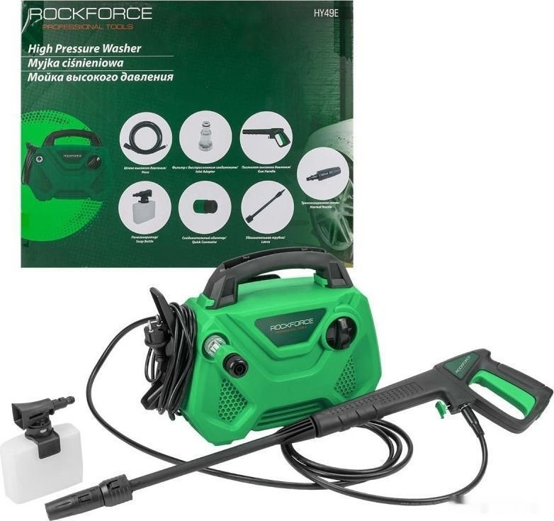 Мойка высокого давления RockForce RF-HY49E Мойка высокого давления RockForce RF-HY49E
