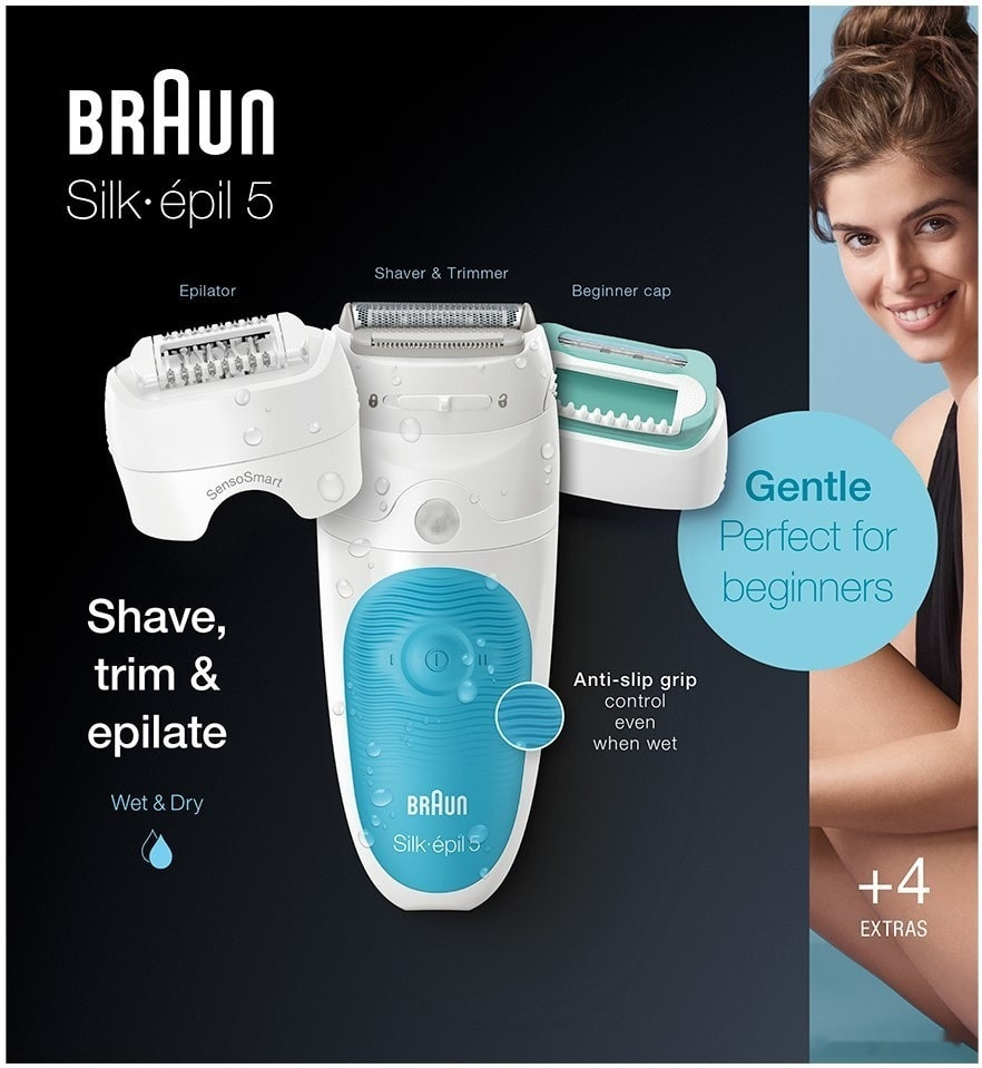 Эпилятор Braun Silk-epil 5 SensoSmart 5/610