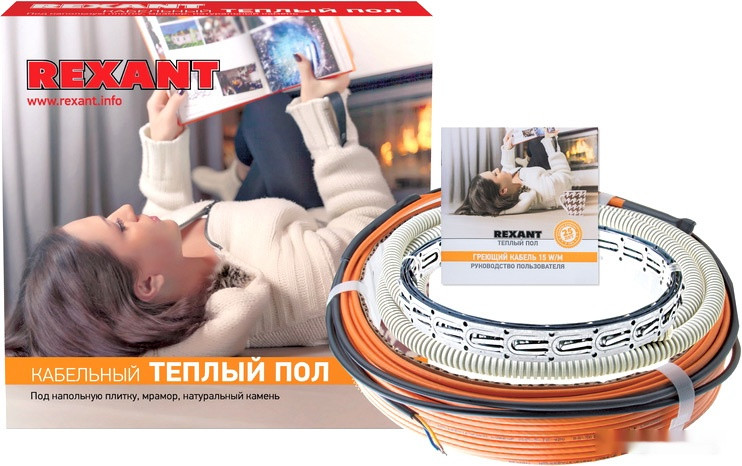 Теплый пол Rexant RND-50-750 50 м 750 Вт