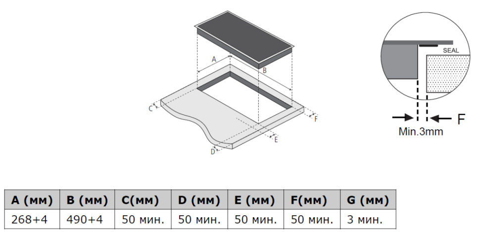 Варочная панель Weissgauff HV 312 BM Варочная панель Weissgauff HV 312 BM