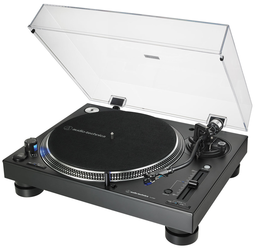 Виниловый проигрыватель Audio-Technica AT-LP140XPBKE