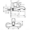 Смеситель Hansgrohe Metropol Classic 31340090