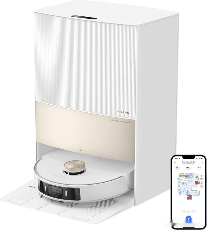 Робот-пылесос Dreame L20 Ultra complete (международная версия, белый)
