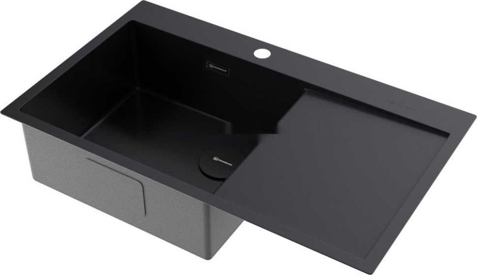 Кухонная мойка Omoikiri Akisame 86 Side-L GB 4997043 (графит) Кухонная мойка Omoikiri Akisame 86 Side-L GB 4997043 (графит)