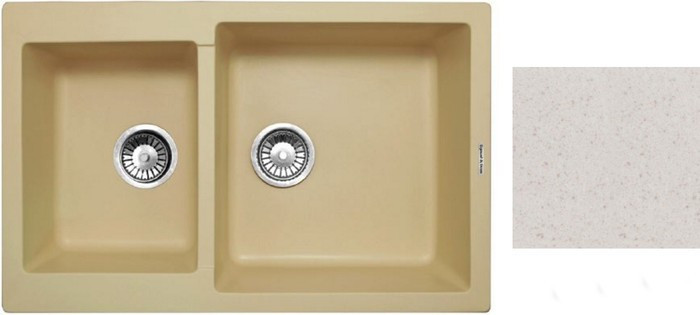 Кухонная мойка Zigmund & Shtain Rechteck 400.275  (Каменная соль)