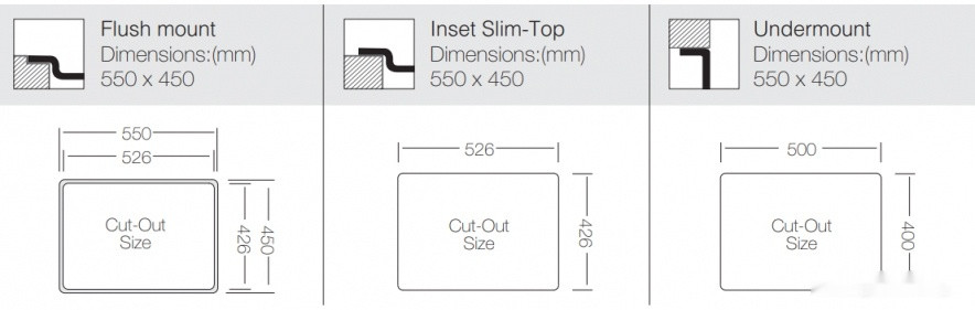 Кухонная мойка Zorg ZRN 5545 Titanium Кухонная мойка Zorg ZRN 5545 Titanium