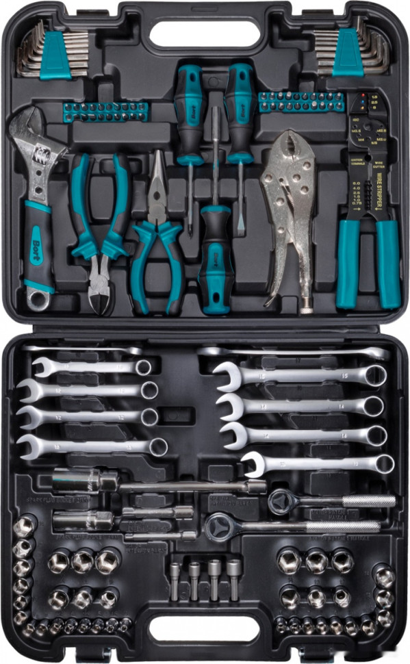 Универсальный набор инструментов BORT BTK-121 (121 предмет) Универсальный набор инструментов BORT BTK-121 (121 предмет)