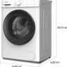 Стиральная машина ChiQ CFL70-12386BM3W