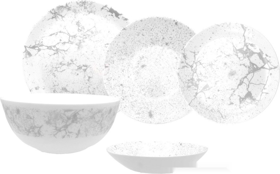 Набор обеденных тарелок Luminarc Diwali Tectum V8144 (19пр)