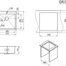 Кухонная мойка Granula GR-5151 (графит матовый) Кухонная мойка Granula GR-5151 (графит матовый)