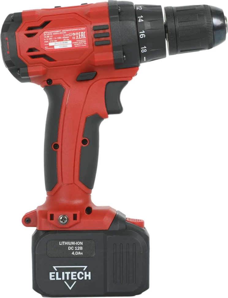 Дрель-шуруповерт Elitech E2201.004.02 Дрель-шуруповерт Elitech E2201.004.02