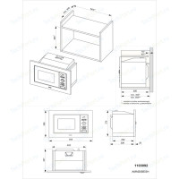 Микроволновая печь Hansa AMM20BESH