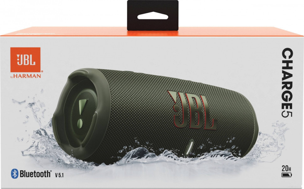 Портативная акустика JBL Charge 5 (зеленый) Портативная акустика JBL Charge 5 (зеленый)