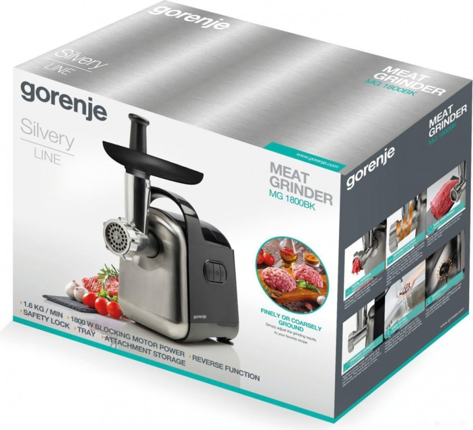 Мясорубка Gorenje MG1800BK Мясорубка Gorenje MG1800BK